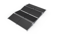 Clenergy PV-ezRack Unterkonstruktion Flachdach Komponenten - Verbindungsbasis 250mm