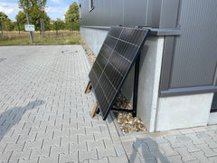 4 in 1 Balkonkraftwerk Montage System für 1 PV Module  | Halterung Befestigung für Balkon Wand Garage Dach