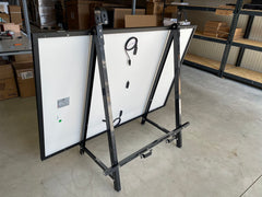 4 in 1 Balkonkraftwerk Montage System für 1 PV Module  | Halterung Befestigung für Balkon Wand Garage Dach