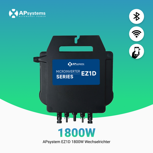 APsystem EZ1D 1800W Microwechselrichter inkl. Wi-Fi und Bluetooth