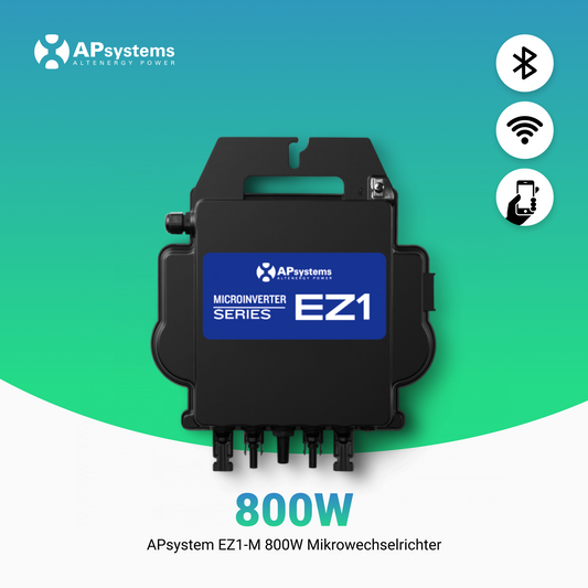 APsystem EZ1-M 800W Mikrowechselrichter mit WLAN