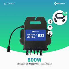 APsystem EZ1-M 800W Mikrowechselrichter mit WLAN