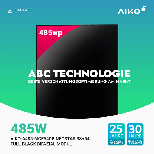 AIKO 485W Full Black AIKO-A485-MCE54Db Neostar 3S+54