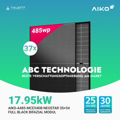 AIKO 485W Full Black AIKO-A485-MCE54Db Neostar 3S+54
