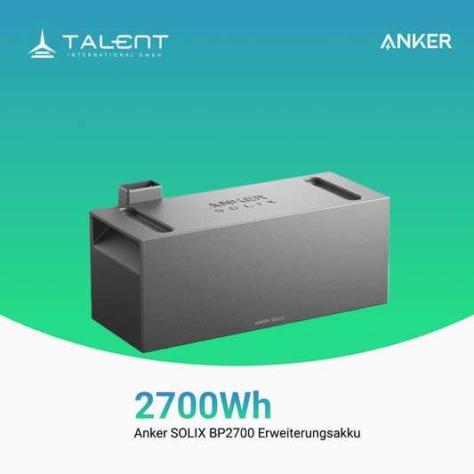 Anker SOLIX Solarbank 3 BP2700 Erweiterungsakku