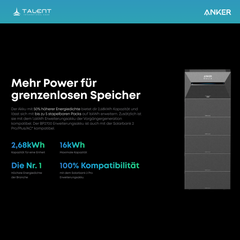 Anker SOLIX Power Dock Multisystem mit 1x Solarbank 3 Pro ( Optional mit BP2700 Erweiterungsakku & Smart Meter )