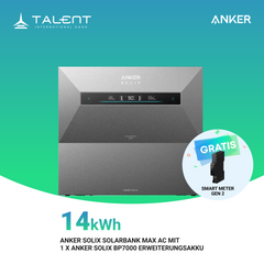 Anker SOLIX Solarbank Max AC inkl. Smart Meter mit Speicheroption – Vorbestellung
