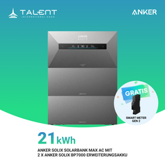 Anker SOLIX Solarbank Max AC inkl. Smart Meter mit Speicheroption – Vorbestellung