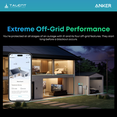 PV Komplettset 12 kWp - 26 × AIKO 465W Full Black & Anker X1-H12K-T mit Speicheroption & Unterkonstruktion ( ab 10kwh Anker SOLIX V1 Smartes Ladegerät gratis )