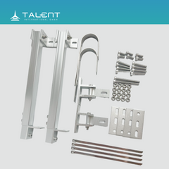 Einfache Solarhalterung für den Wand Balkon Flachdach