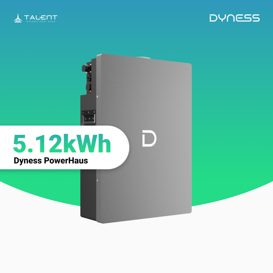 Dyness Powerhaus - Solarspeicher 5120Wh für Balkonkraftwerk, Plug & Play für PV Anlage, Geeignet für Inselbetrieb im Garten, 5,12kWh Stromspeicher Solarbank für Haus Balkon