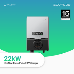 EcoFlow PowerPulse 2 EV-Charger Wallbox 22 kW