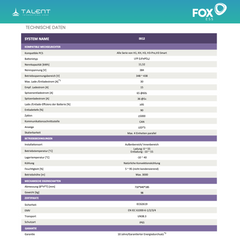 PV Komplettset 10 kWp - 23 x 450W Bifacial Full Black Module & Fox ESS H3-10.0-M ver.2025 10kW Hybridwechselrichter mit EK11 10kWh Speicher und Unterkonstruktion