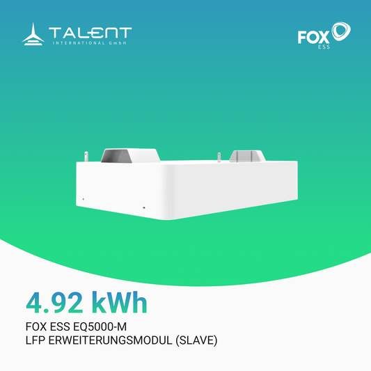 Fox ESS EQ5000-S 4.92kWh LFP Erweiterungsmodul (Slave) für Hochvolt-Speichersysteme