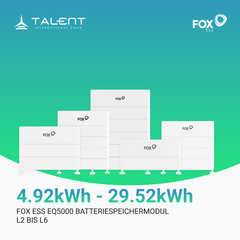 Fox ESS EQ5000-S 4.92kWh LFP Erweiterungsmodul (Slave) für Hochvolt-Speichersysteme
