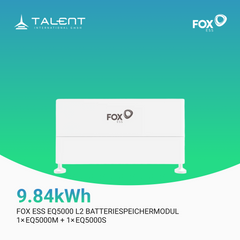 Fox ESS EQ5000 L2 bis L6 I 4,92kWh bis 29,52kWh Batteriespeichersystem LiFePO₄-Technologie mit BMS