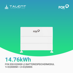 Fox ESS EQ5000 L2 bis L6 I 4,92kWh bis 29,52kWh Batteriespeichersystem LiFePO₄-Technologie mit BMS