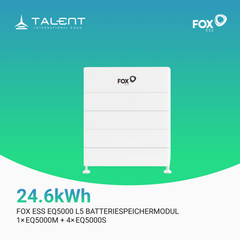 Fox ESS EQ5000 L2 bis L6 I 4,92kWh bis 29,52kWh Batteriespeichersystem LiFePO₄-Technologie mit BMS