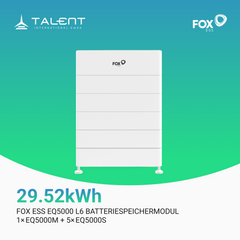 Fox ESS EQ5000 L2 bis L6 I 4,92kWh bis 29,52kWh Batteriespeichersystem LiFePO₄-Technologie mit BMS
