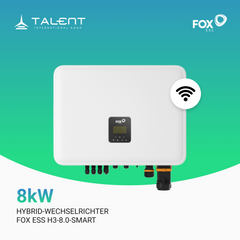 Fox ESS 8kW Hybrid Wechselrichter H3-8.0-Smart 3 Phasen Hochspannung
