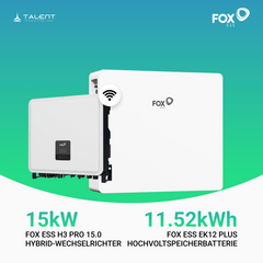 Fox ESS H3-Pro-20.0 20kW Hybridwechselrichter mit EK12 Hochvoltspeicherbatterie 11.52kWh