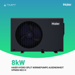 Haier Hydro-Split Luft-Wasser-Wärmepumpe Außeneinheit 8 kW, inkl. Erstinbetriebnahme - HPM08-ND2-H