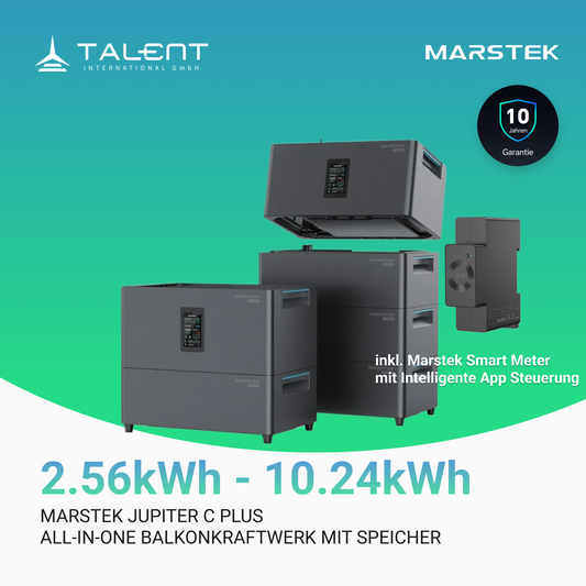 Marstek Jupiter C Plus All-In-One Balkonkraftwerk mit Speicher