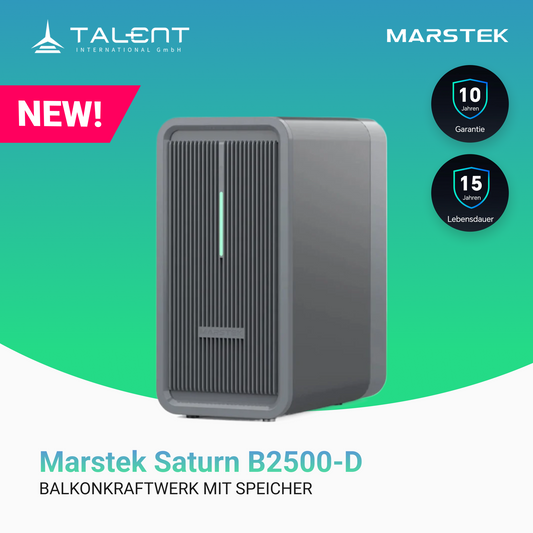 Marstek Saturn B2500-D Balkonkraftwerk mit Speicher