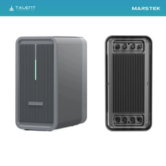 900W Balkonkraftwerk mit Speicher - 2 × 450W Full Black Glas-Glas Modul, Marstek Saturn MST-MI0800 Mikrowechselrichter & Marstek B2500-D 2.24kWh Speicher