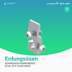 Clenergy PV-ezRack Unterkonstruktion Schrägdach Komponenten - Erdungsösen