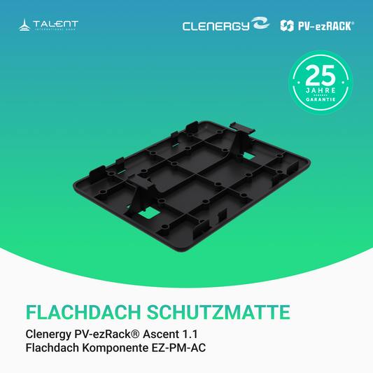 Clenergy PVezRack® Ascent 1.1 Unterkonstruktion Flachdach Komponenten - Schutzmatte EZ-PM-AC