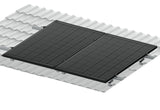 BALKONKRAFTWERK 850W Suntech  TopCon Schwarz Frame Module /800W Deye Wechselrichter  (auf 600 WATT Gedrosselt)