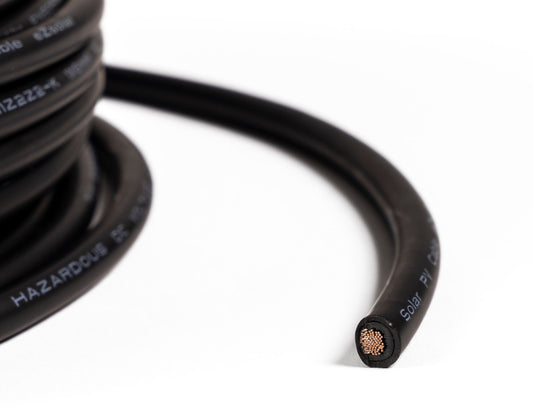 Solarkabel 4mm² Verlängerungskabel-Set mit MC4 Stecker in Schwarz für Solarmodule