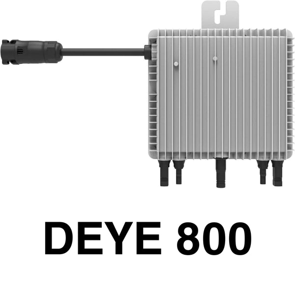 Deye SUN-M80G3-EU-Q0 800W Micro-Wechselrichter mit WLAN drosselbar auf 600 WATT für 2 Solarmodule Balkonkraftwerk