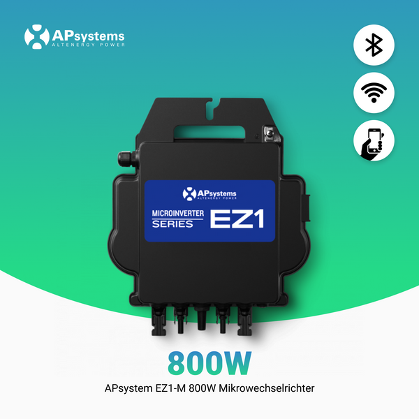 APsystem EZ1-M 800W Mikrowechselrichter WLAN