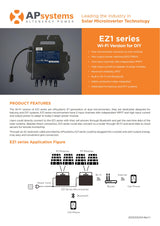 APsystem EZ1-M Wechselrichter von 800 WATT auf 600WATT drosselbar Wlan integriert