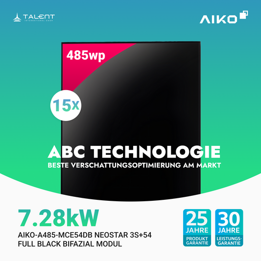 AIKO 485W Full Black AIKO-A485-MCE54Db Neostar 3S+54