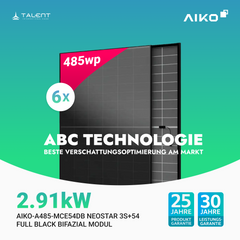 AIKO 485W Full Black AIKO-A485-MCE54Db Neostar 3S+54
