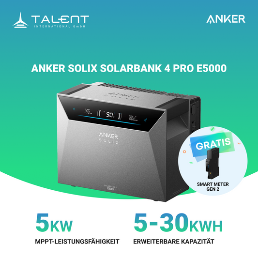 Anker SOLIX Solarbank 4 E5000 Pro Speicher