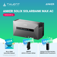 Anker SOLIX Solarbank Max AC inkl. Smart Meter mit Speicheroption – Vorbestellung