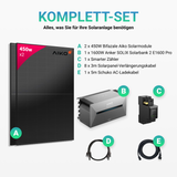 Bifaziales Balkonkraftwerk mit Anker Solarbank 2 E1600 Pro und 900W Module