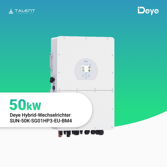 Deye Hybrid-Wechselrichter SUN-50K-SG01HP3-EU-BM4 50kW Dreiphasig