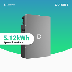 Dyness Powerhaus - Solarspeicher 5120Wh für Balkonkraftwerk, Plug & Play für PV Anlage, Geeignet für Inselbetrieb im Garten, 5,12kWh Stromspeicher Solarbank für Haus Balkon