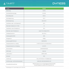 Dyness DL5.0C  - 51,2V 5,12 kWh Heimspeicher