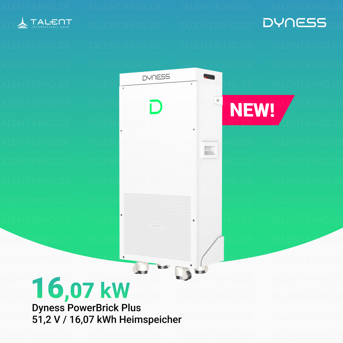 Dyness PowerBrick Plus - 16,07 kWh Batteriespeicher