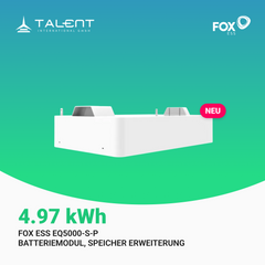 Fox ESS EQ5000-S-P 4.97kWh LFP Erweiterungsmodul (Slave) Hochvolt-Speichersysteme *2026 Version
