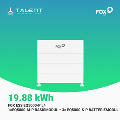 Fox ESS EQ5000-P L2 - L9 (9.94kWh - 44.73kWh) LFP Hochvolt Speichersysteme inkl. BMS *2026 Neue Version