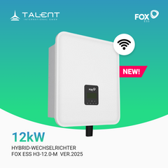 Fox ESS H3-12.0-M ver. 2025 12kW Hybridwechselrichter 3-phasig inkl. Wifi-Modul & Energiezähler