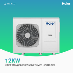Haier Monoblock-Wärmepumpe HPM12-Nd2 12 kW | R290 | A+++ Heizen, Kühlen & Warmwasser | inkl. Erstinbetriebnahme