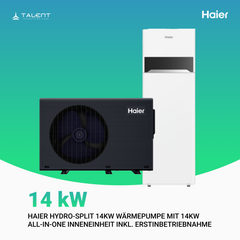 Haier Hydro-Split 14kW Wärmepumpe mit 14kW All-in-One Inneneinheit inkl. Erstinbetriebnahme
